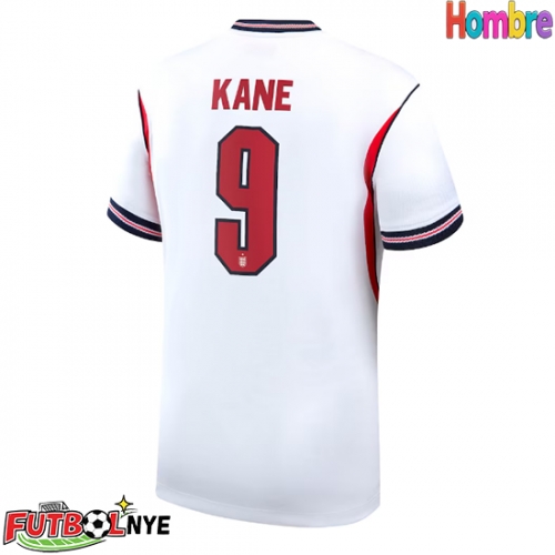 Camiseta Inglaterra Harry Kane #9 Primera Equipación Mundial 2026 manga corta